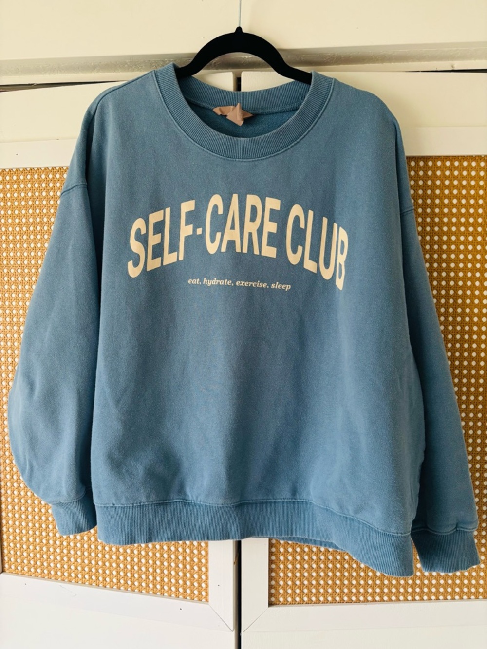 Self Care Club Sweatshirt H&M